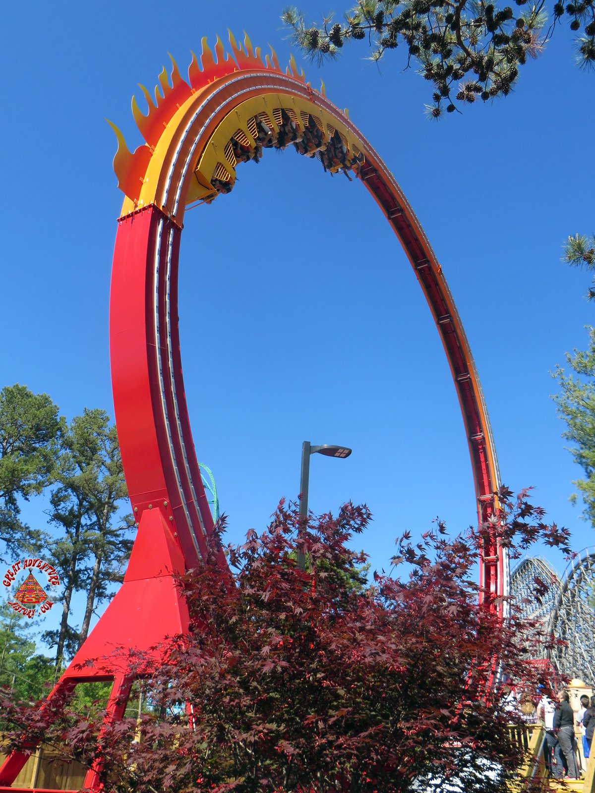 El Diablo At Six Flags Great Adventure